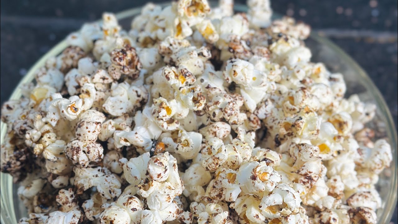 VIRAL TIKTOK CHOCOLATE POPCORN RECIPE TEST | Riazkitchen background