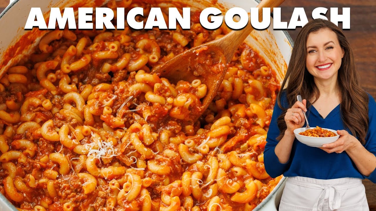 Easy One-Pot American Goulash - Ultimate Comfort Food background