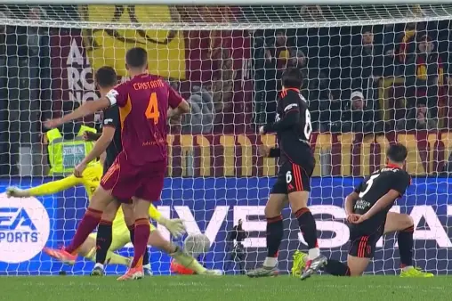 [Highlights] Goal disallowed! Cristante's long-range strike ruled out for teammate's offside