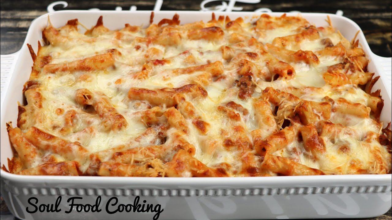 Baked Ziti Recipe - How to make the BEST Baked Ziti background