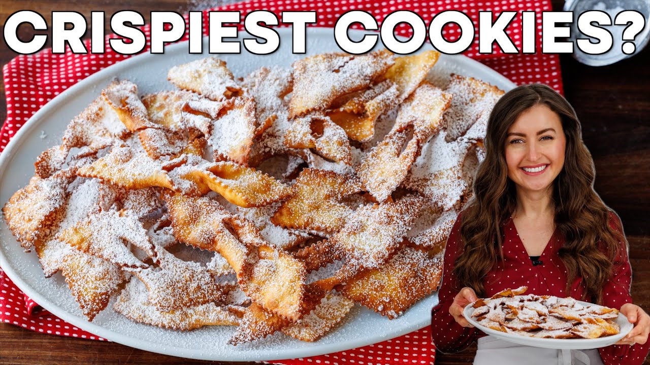 Easy Angel Wing Cookies (Polish Chrusciki)