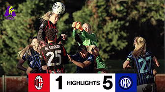 Sconfitta nel Derby | AC Milan 1-5 Inter | Serie A Women Highlights