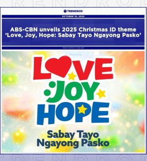 Christmas ID 2025 | Love, Joy, Hope: Sabay Tayo Ngayong Pasko