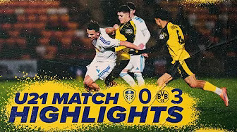 Highlights | Leeds United U21s 0-3 Borussia Dortmund II | Premier League International Cup