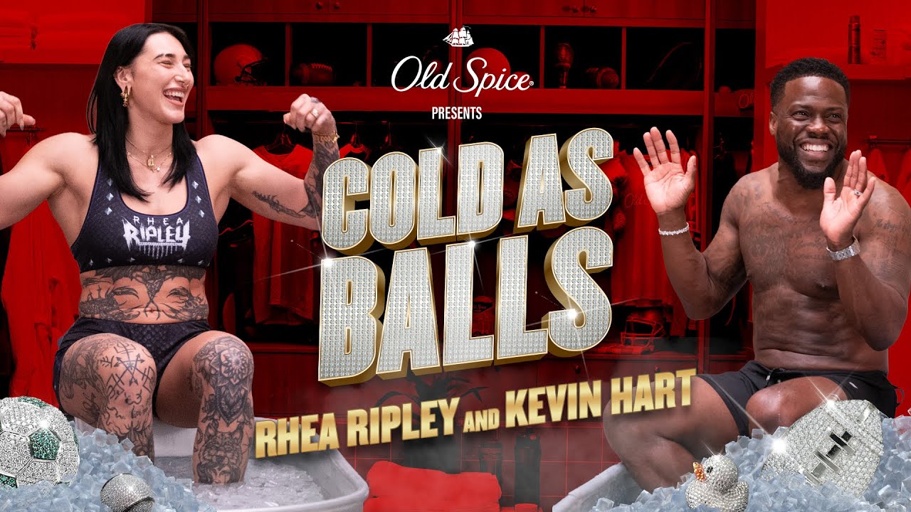 Kevin Hart vs. WWE’s Rhea Ripley: Who Taps Out First? | Cold As Balls background