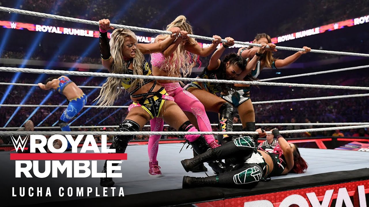 LUCHA COMPLETA: Royal Rumble Femenino 2023: Royal Rumble 2023 background
