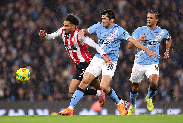Manchester City vs Brentford Full Match and Highlights
