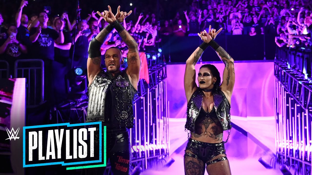Rhea Ripley and Damian Priest badass moments: WWE Playlist background