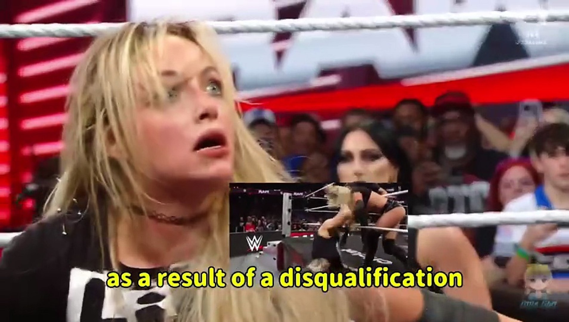 when your crush is also your enemy... wrestling edition 😭 rhea & iyo_ lovers? rivals? yes. background