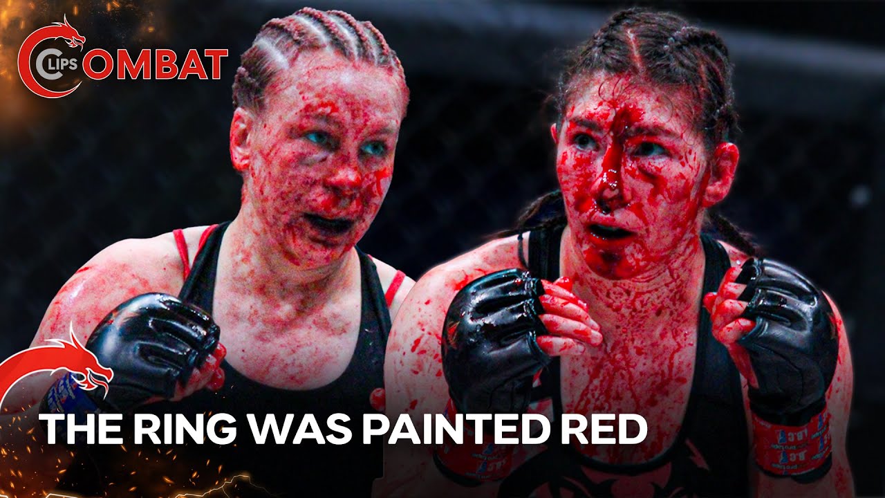 MOST BLOOD-SOAKED Fight in MMA History! background
