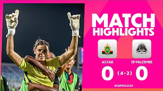 AS FAR (4) 0–0 (2) TP Mazembe | #CAFWCL2025 | Semi-final 1