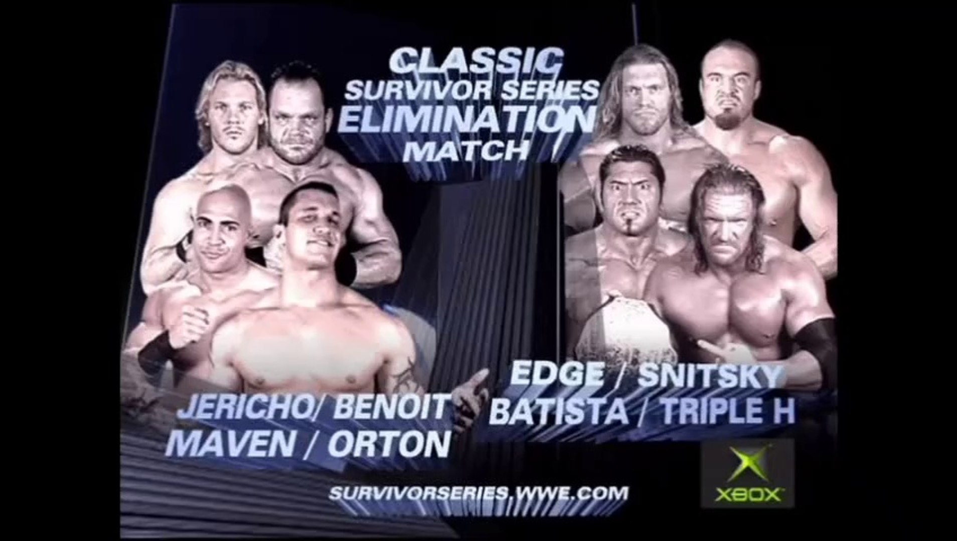 WWE Survivor Series 2004 - Team Orton vs Team HHH (5-on-5 Traditional Survivor Series Elimination Match) backdrop