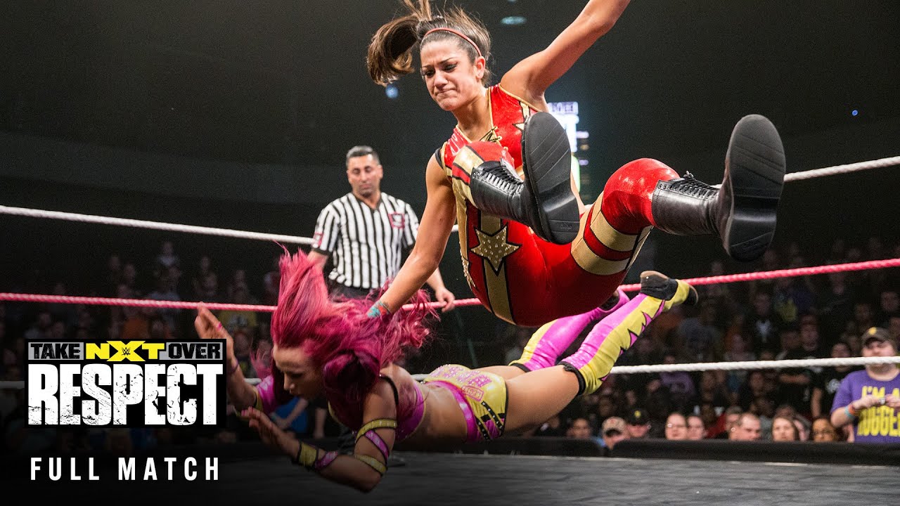 FULL MATCH: Bayley vs. Sasha Banks - NXT Women's Title 30-Minute Iron Man Match background