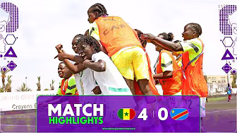 Senegal 4-0 DR Congo Match Highlights l TotalEnergies WAFCON 2024 l Matchday 1