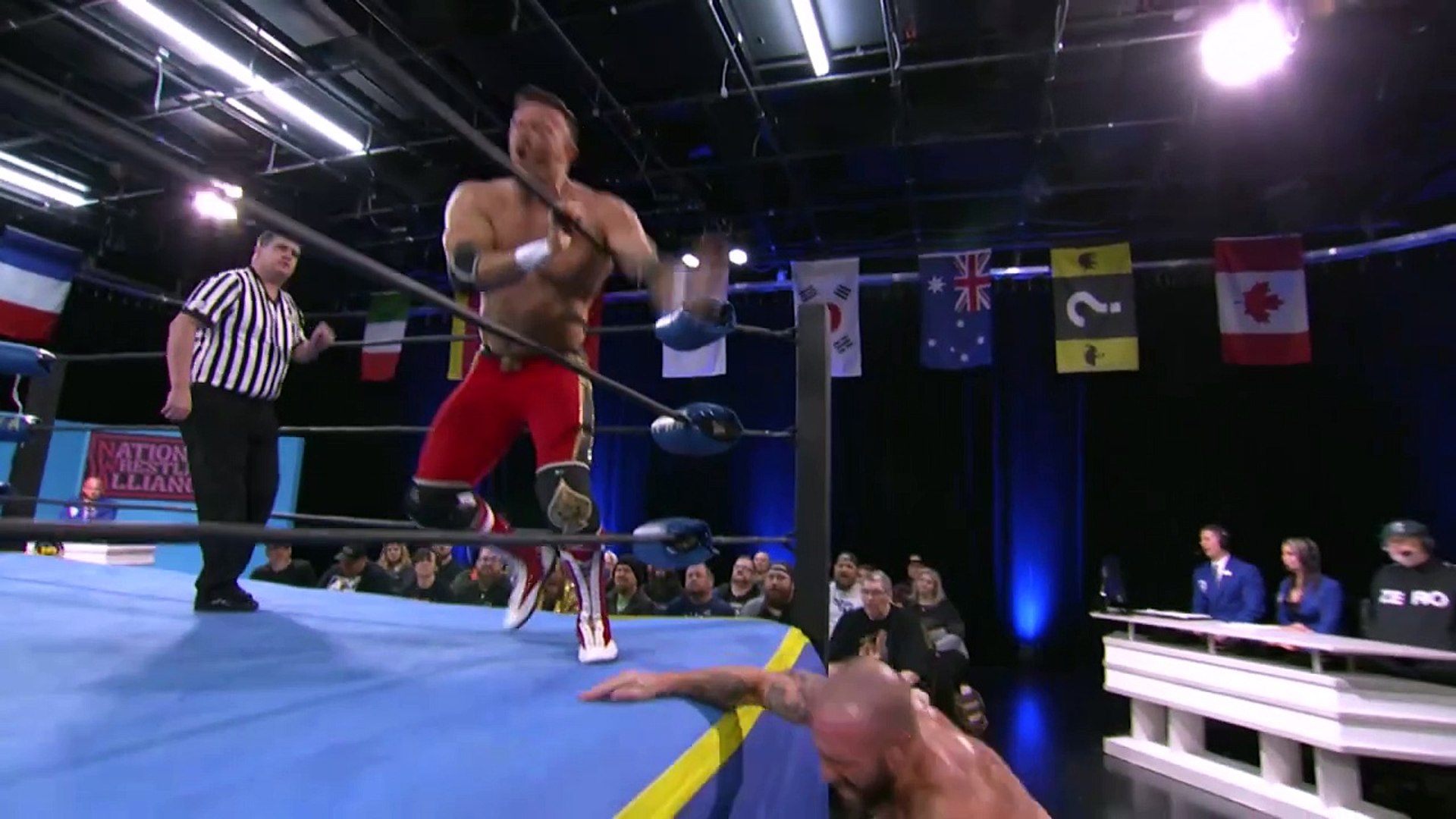 Nick Aldis Vs. Mike Bennett - NWA Powerrr S8E6 background