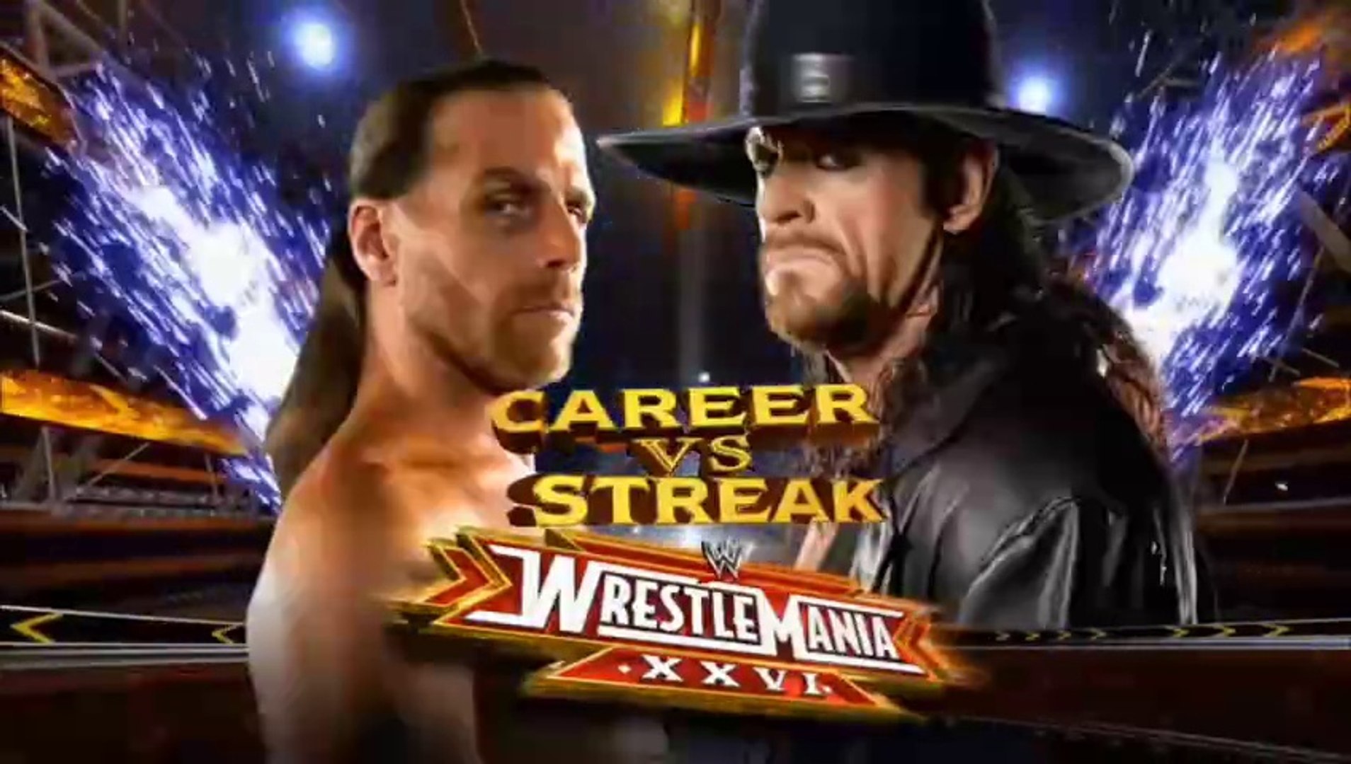 WWE WrestleMania XXVI - Shawn Michaels vs The Undertaker (Streak vs. Career Match) backdrop