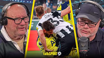 Ally McCoist CALLS OUT Alan Brazil over Dan Burn's CONTROVERSIAL PENALTY during Newcastle 2-2 Spurs