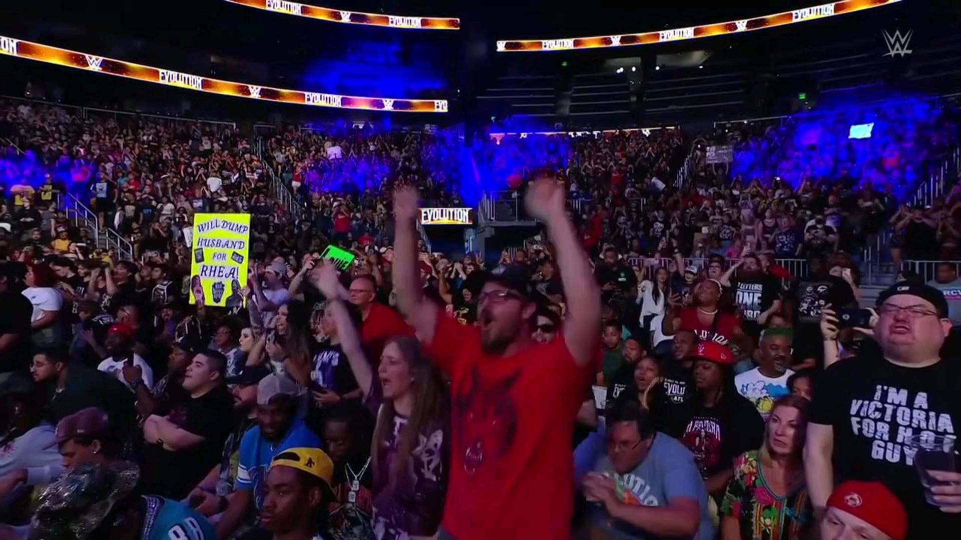 Rhea ripley vs iyo sky full match wwe evolution 2025