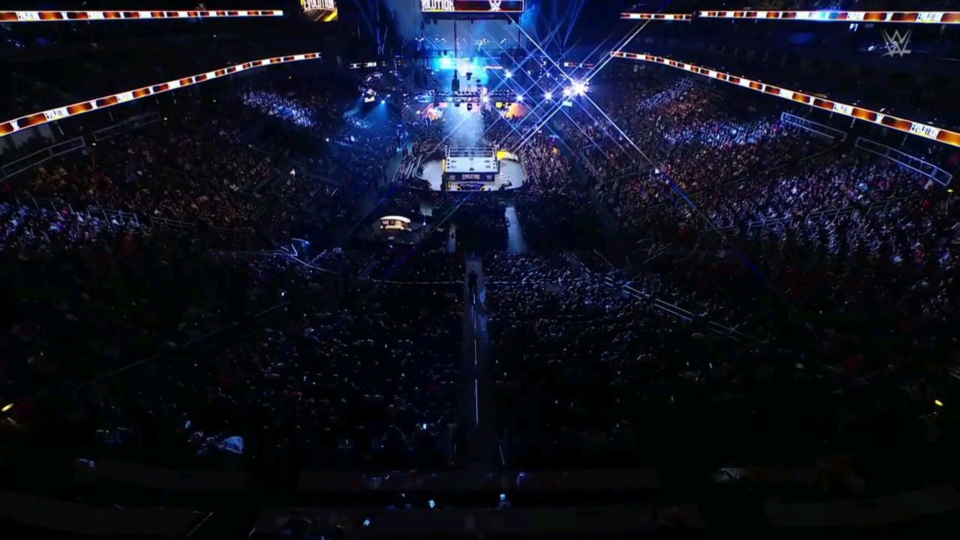 bayley vs lyra walkyria vs becky lynch full match WWE Evolution background