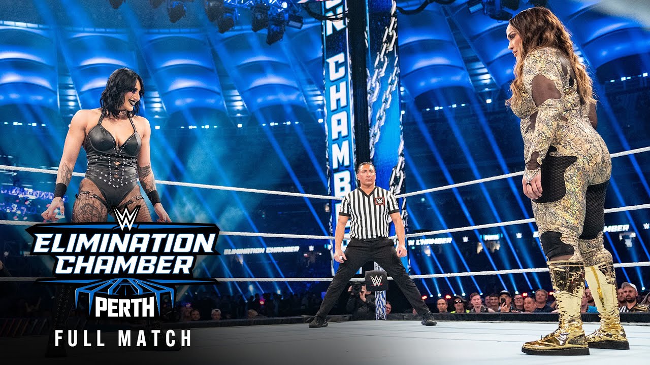 FULL MATCH: Rhea Ripley vs. Nia Jax — Women’s World Championship Match: WWE Elimination Chamber 2024