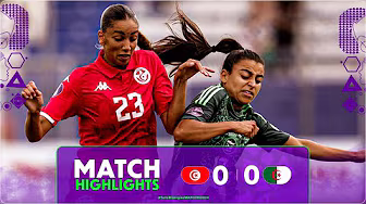 Tunisia 0-0 Algeria Match Highlights l TotalEnergies WAFCON 2024 l Matchday 2