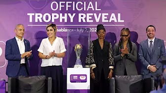 Totalenergies Women’s Africa cup of Nations trophy reveal ceremony