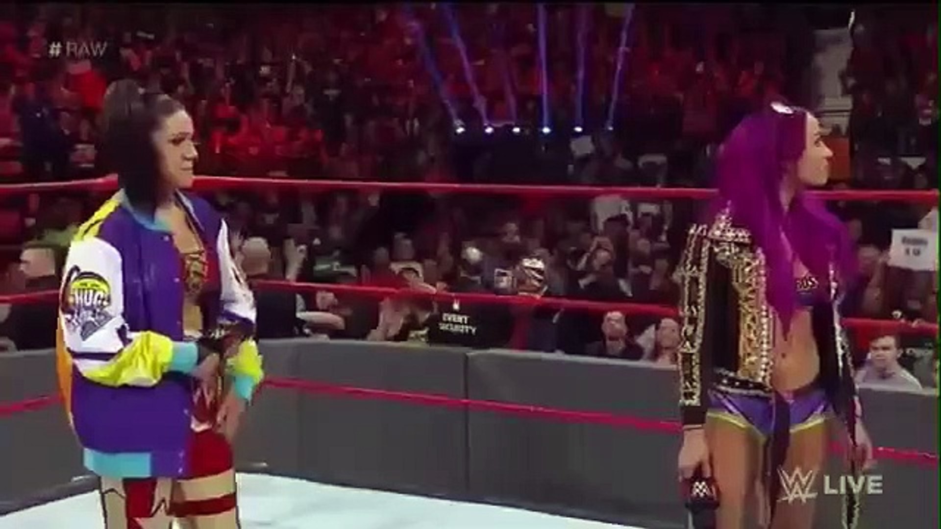 Sasha Banks Vs Bayley