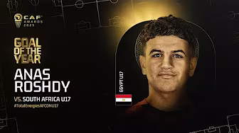 CAF Awards 2025 | Goal of the Year Nominee | Anas Roshdy (Egypt) - U17 TotalEnergies AFCON