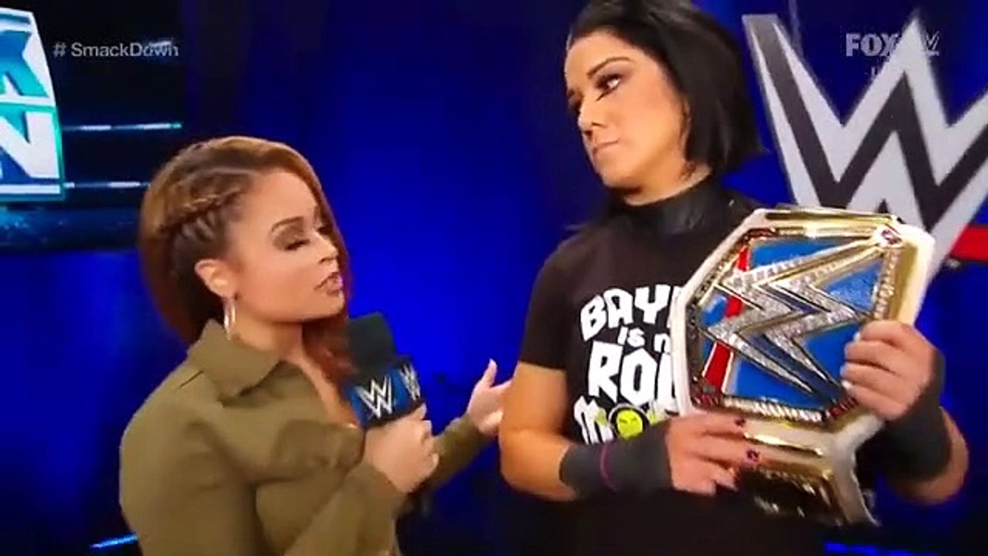 Bayley Backstage Segments 12-13-19
