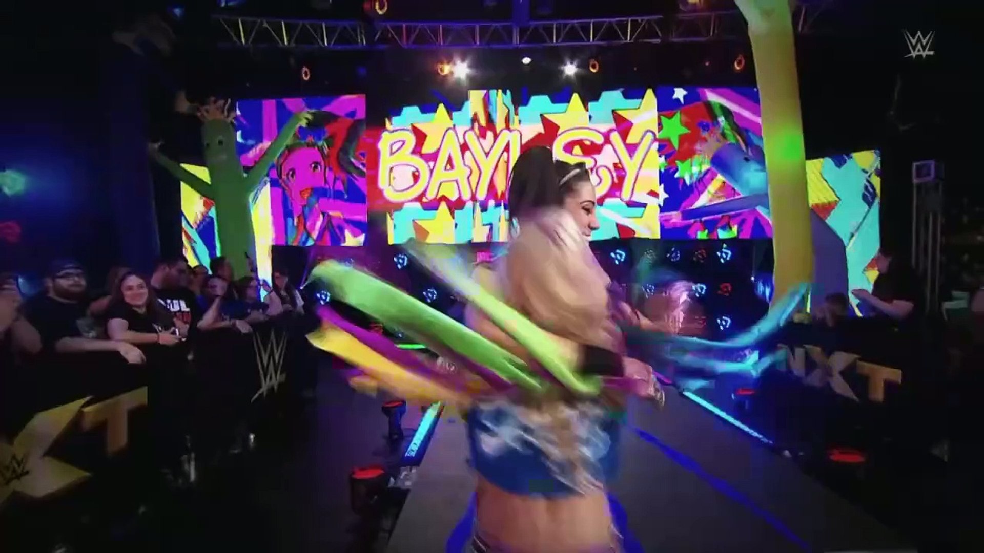 WWE NXT VENGEANCE DAY 2025 : FATAL 4 WAY : GIULIA VS ROXANNE PEREZ VS CORA JADE VS BAYLEY background