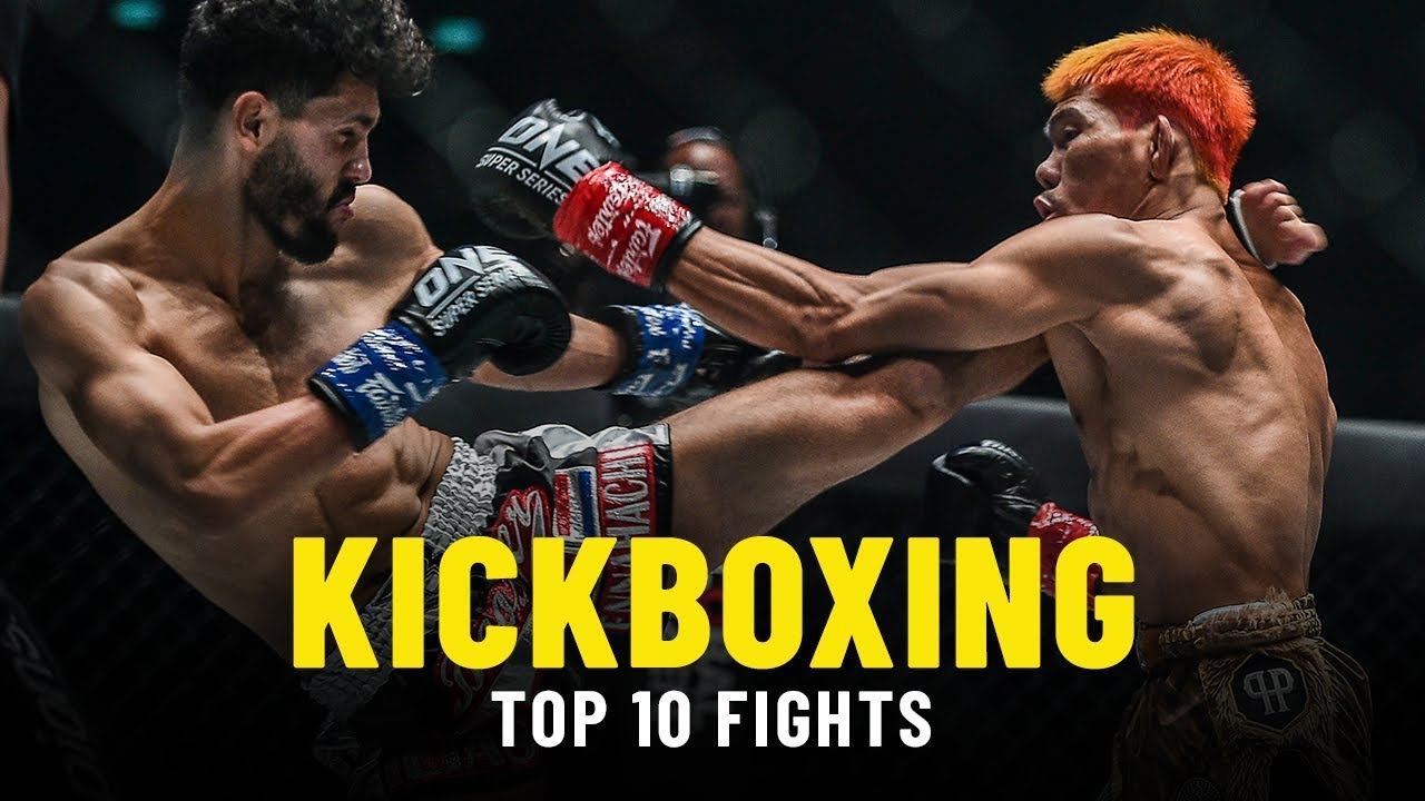 ONE Championship's Top 10 Kickboxing Fights background