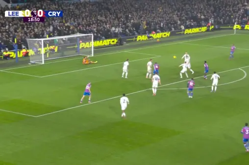 [Highlights] Crystal Palace's brilliant passing combination, Nketiah's edge-of-the-box strike blocked