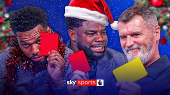 Roy Keane, Micah Richards and Daniel Sturridge JUDGE Xmas traditions! 🟥🟨