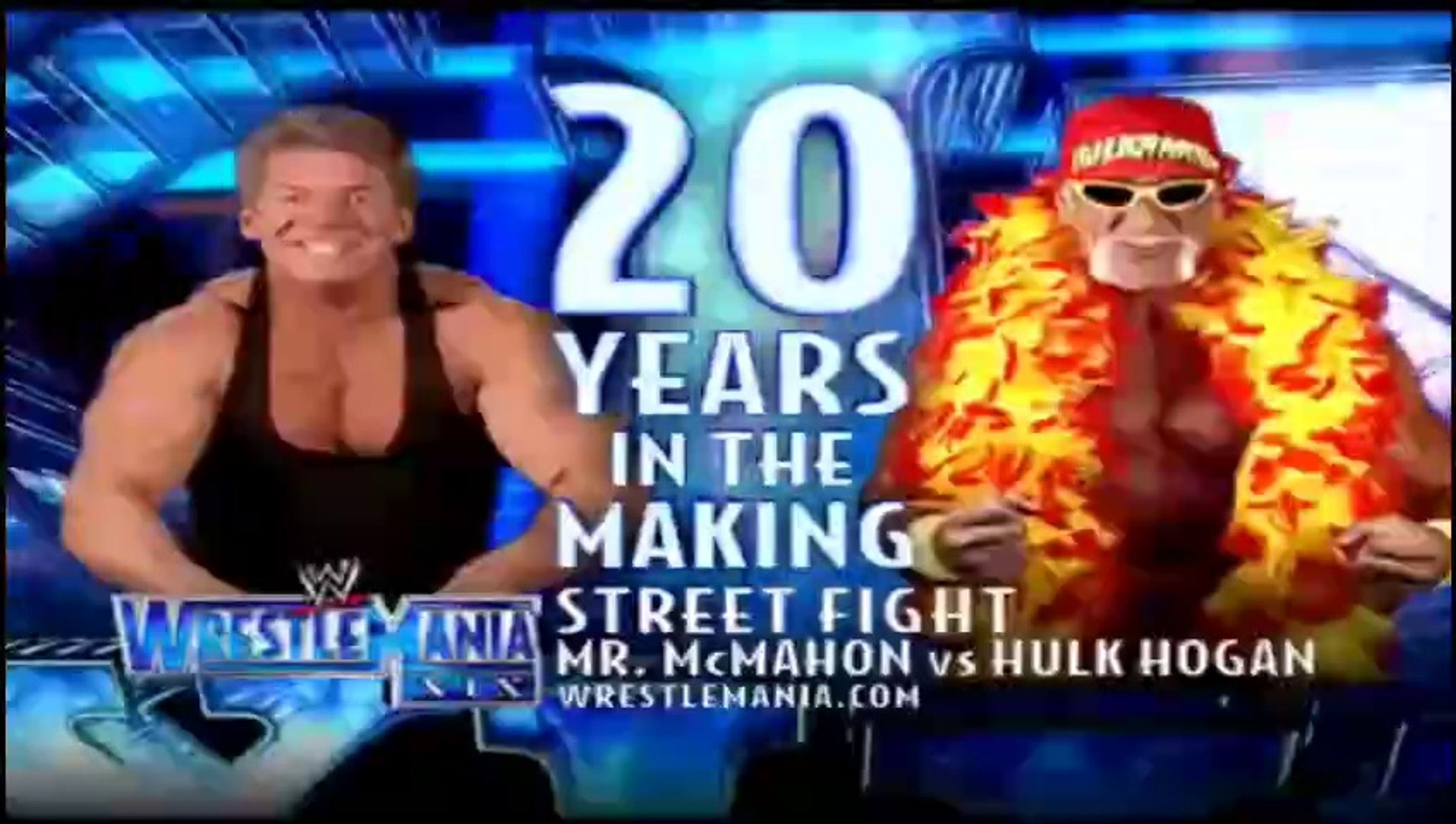 WWE WrestleMania XIX - Hulk Hogan vs Mr. McMahon (Street Fight) background