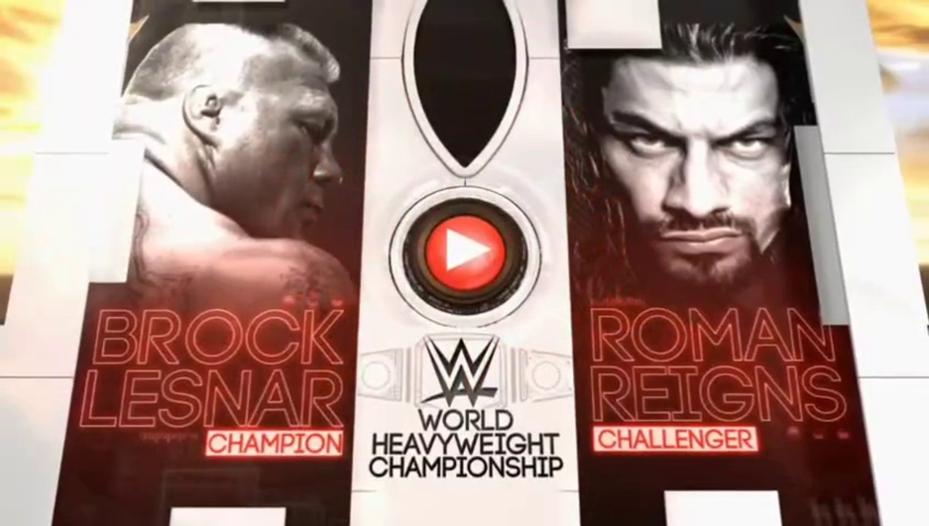 WWE WrestleMania 31 - Roman Reigns vs Brock Lesnar (WWE World Heavyweight Championship) backdrop