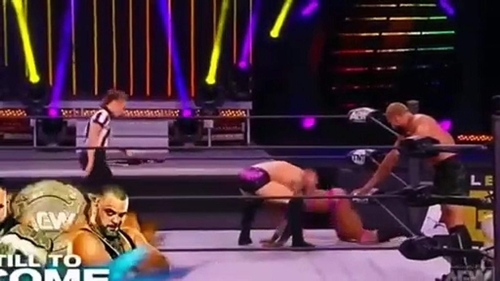 aew full show highlights background