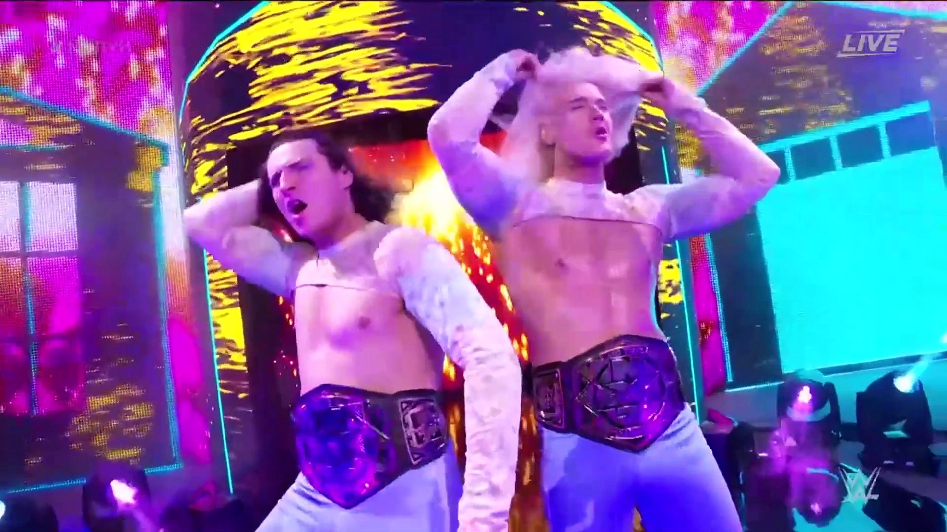 Creed Brothers Vs. Pretty Deadly - NXT Tag Team Championships