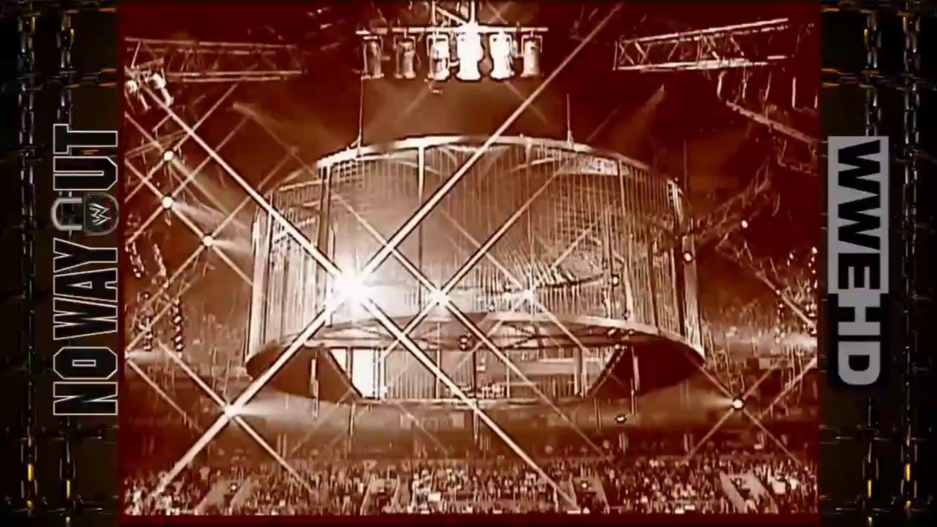 WWE No Way Out 2008 - The Undertaker vs Batista vs Finlay vs MVP vs Big Daddy V vs The Great Khali (Elimination Chamber Match) background