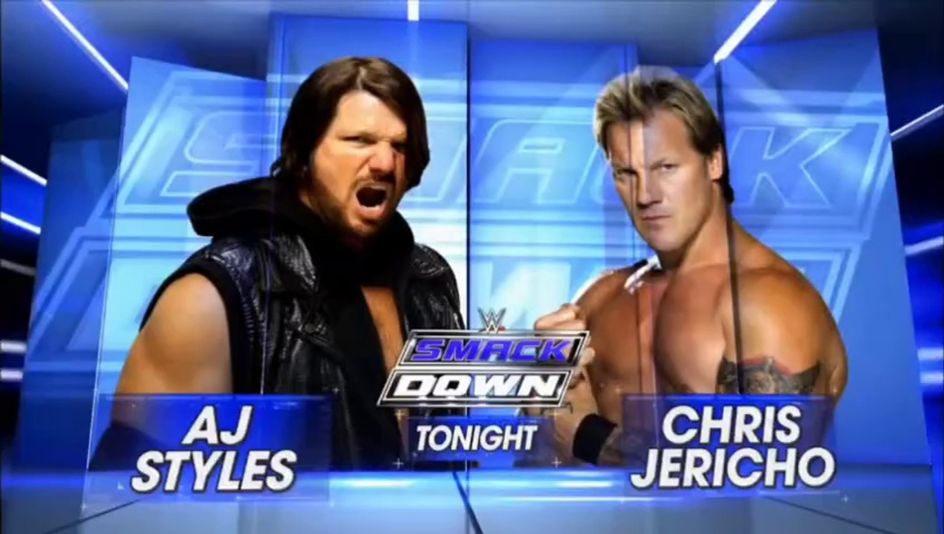 WWE SmackDown 02.11.2016 - AJ Styles vs Chris Jericho