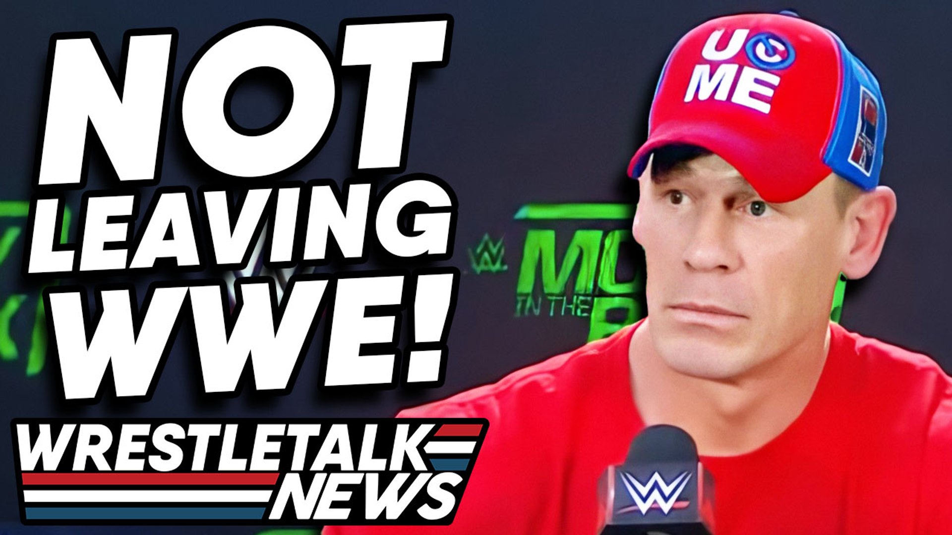 John Cena Retirement Details, WWE Money in the Bank Botch, CM Punk Final Cena Match | WrestleTalk background