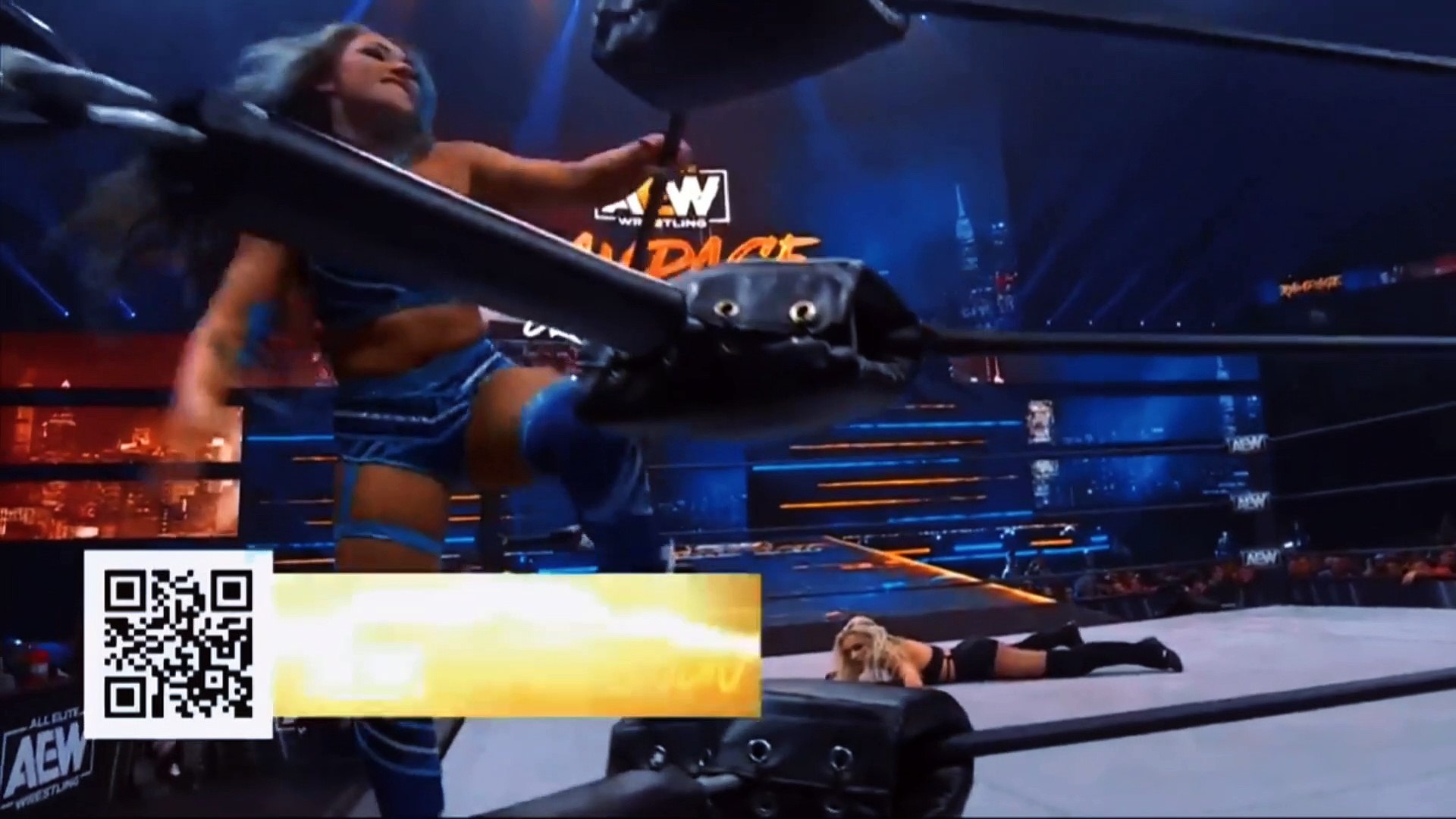 AEW Rampage: Julia Hart Returns with the House of Black and Destroys Skye Blue background