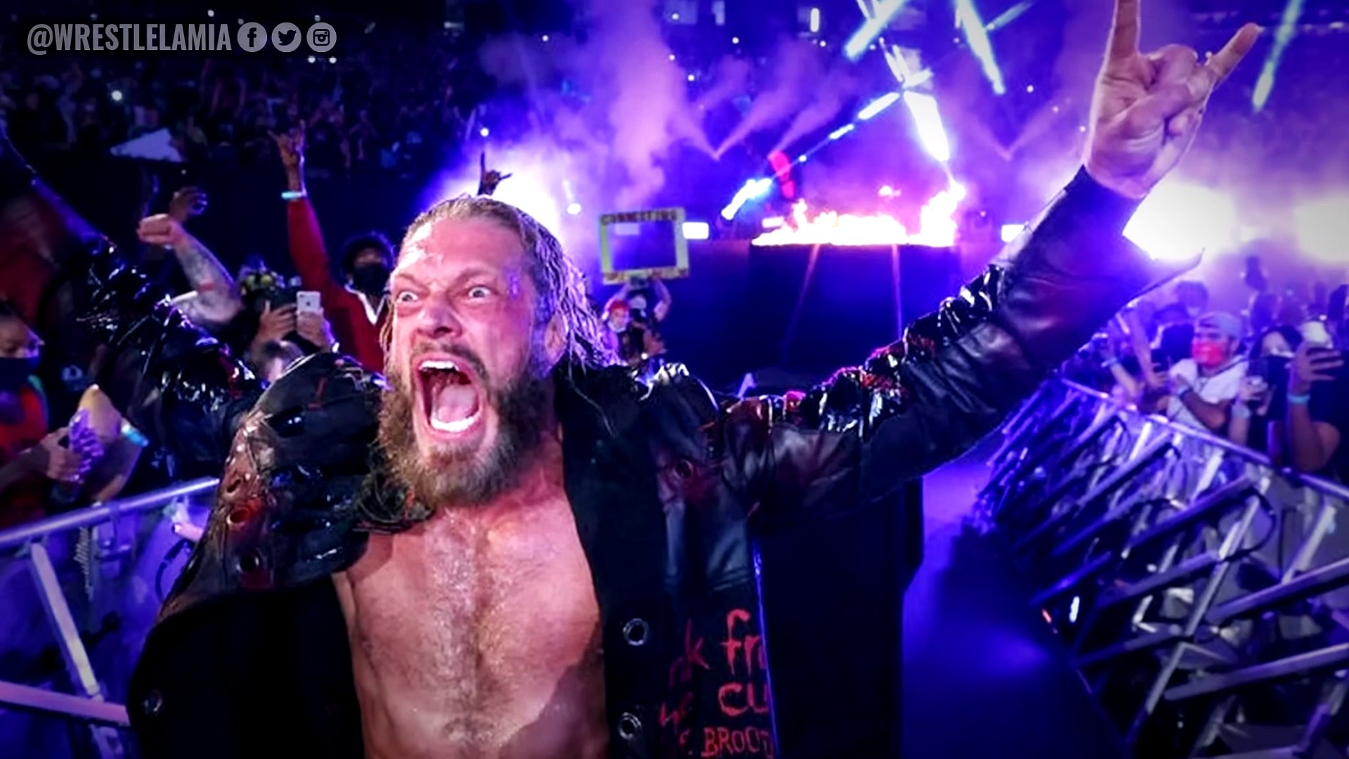 Edge Mentioned on AEW TV!…Potential WWE Returns…LA Knight Fires Back…Wrestling News background