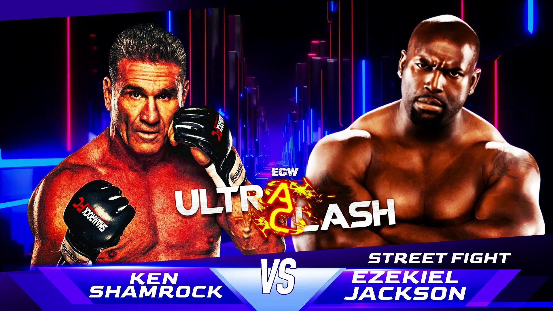 STREET FIGHT MATCH Ezekiel Jackson vs. Ken Shamrock [ IMPACT! Ultra Clash March 7, 2025 Part. 2