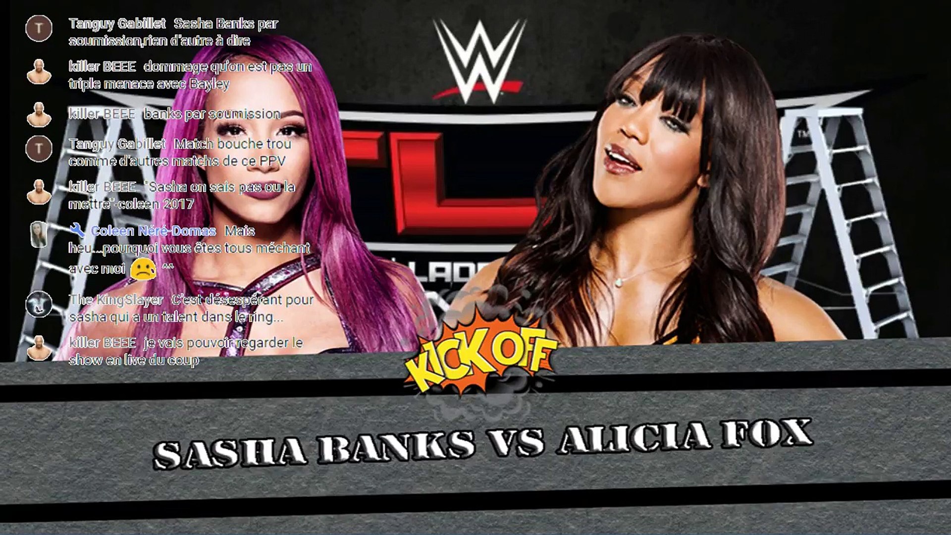 The Wrestling Show - WWE TLC 2017 - Table Ladder & Chairs - Review - Pronostics background