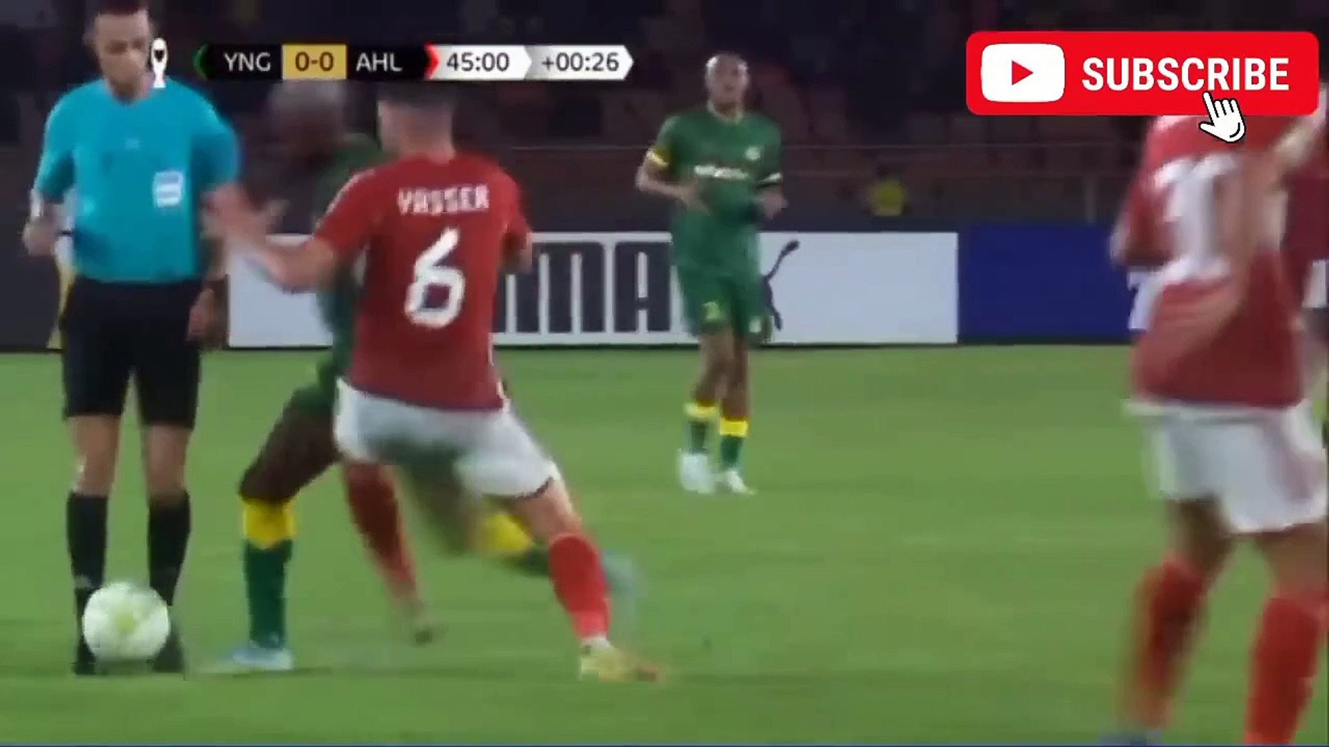 Yanga Vs AL Ahly CS 1-1 All Goals & Extended Highlights CAF background