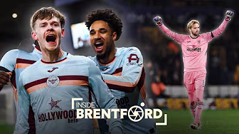 Keane Lewis-Potter's new celebration?! 🤔🧈 | Inside Brentford | Wolves (A) | Pitchside