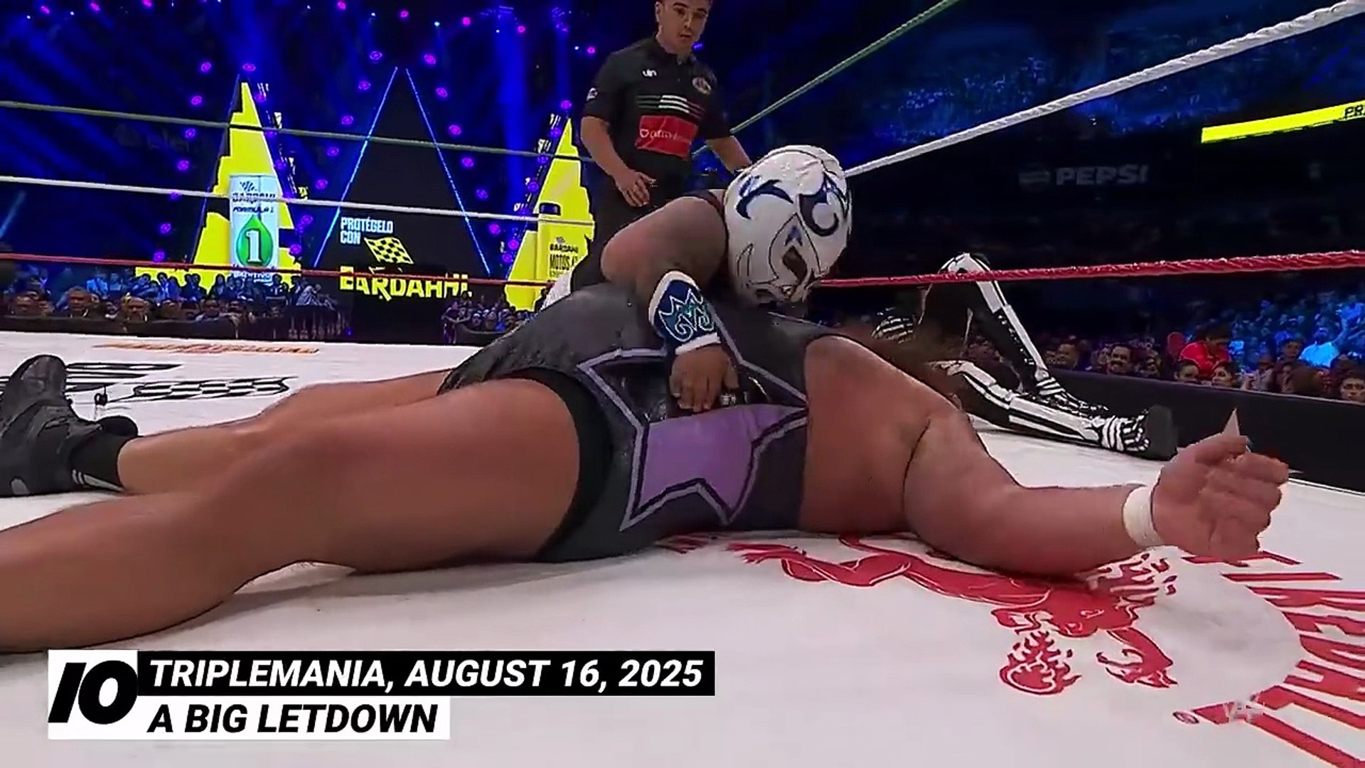 WWE TRIPLEMAINIA 2025 TOP 10 MOMENTS