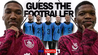 GUESS THE FOOTBALLER with Burnley's Jaidon Anthony & Florentino Luis | Pick The Pro
