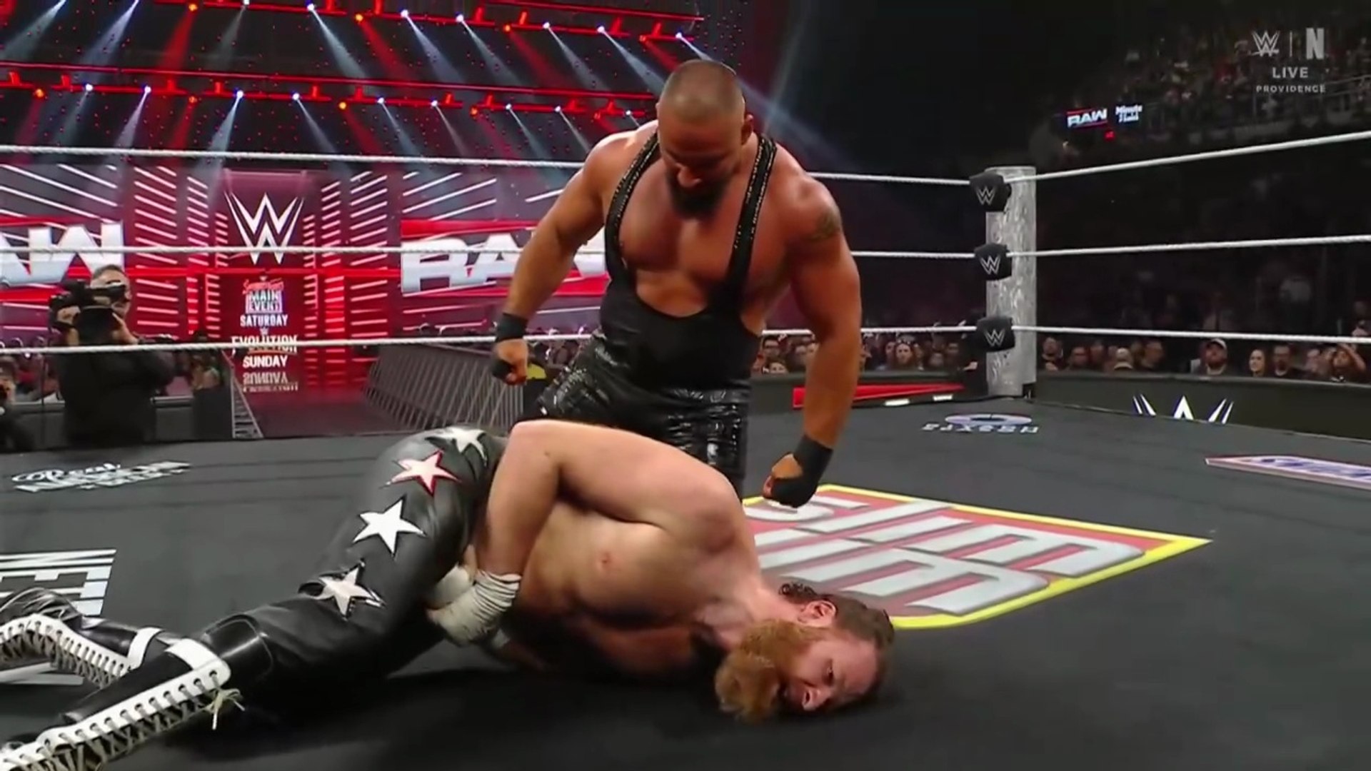 WWE Raw _July 07, 2025 - Sami Zayn Vs Bron Breakker