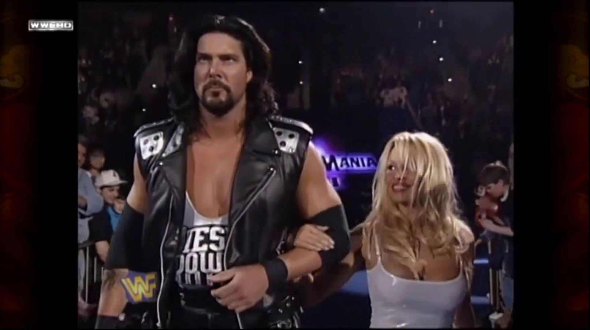 Shawn Michaels vs. Diesel (Wrestlemania 11) background